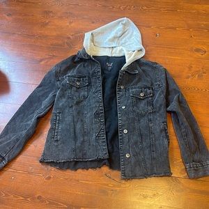Jean Jacket With Hood